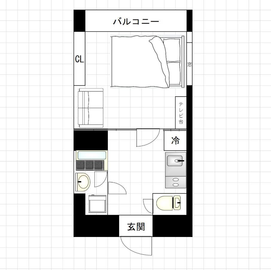 אוסקה Prendre Namba Afp Apartment מראה חיצוני תמונה
